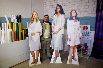 Печать на листовых материалах - фото работ