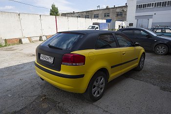 Затяжка авто винилом, автостайлинг