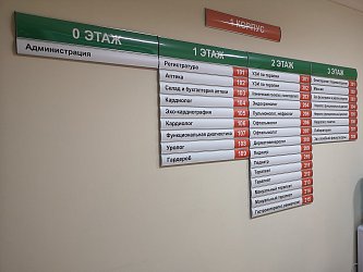Навигация для поликлиники "Центр Реабилитации"