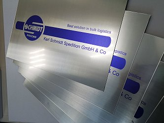 Печать на листовых материалах - фото работ